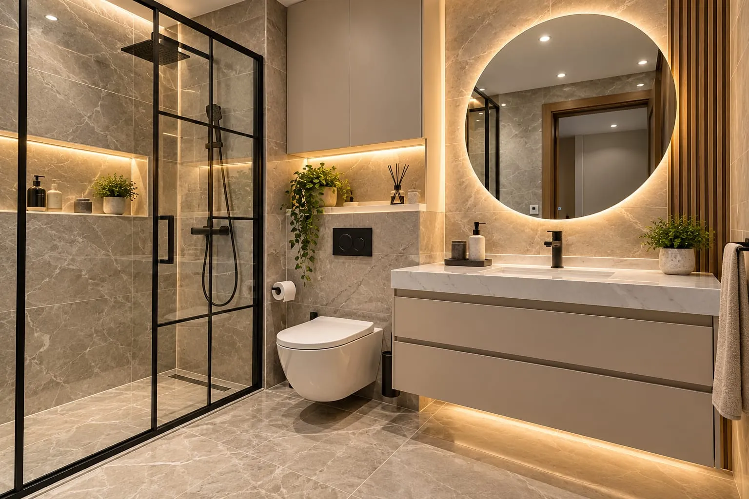 Antalya modern banyo yenileme ve tasarım hizmetleri